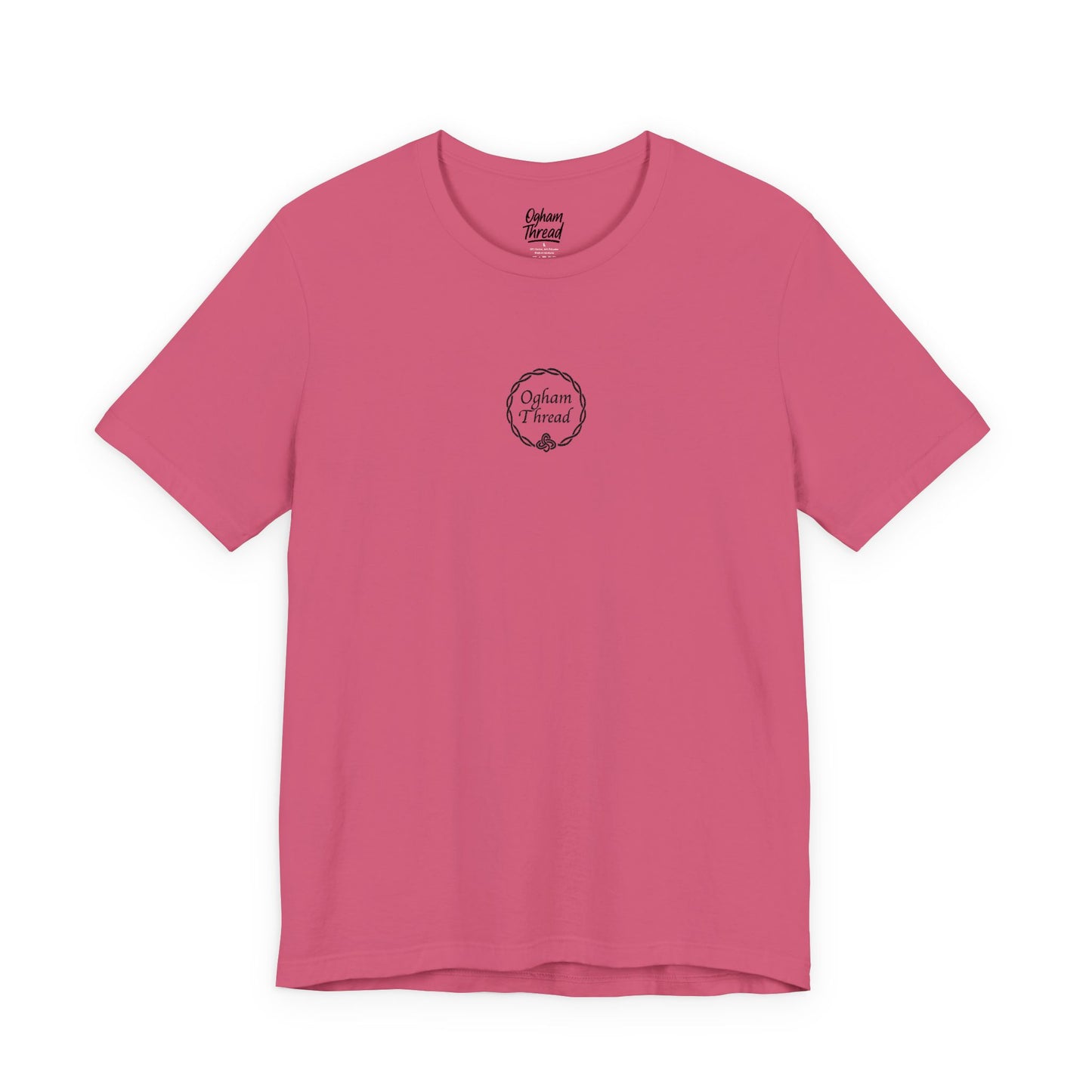 Ogham Thread Embroidered Patch Signature Tee