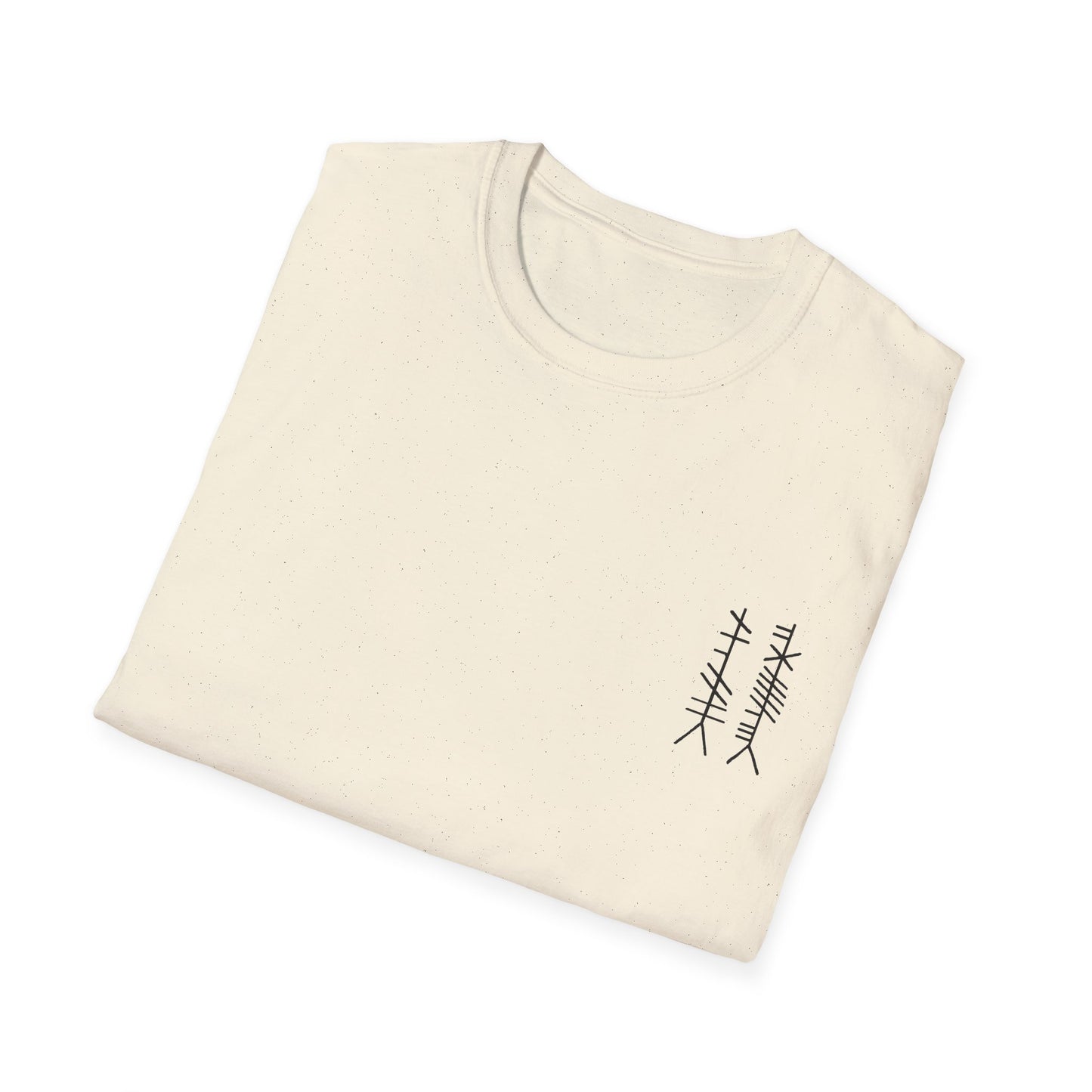 Rainbow Inspired Graffiti Print Ogham Thread Tee