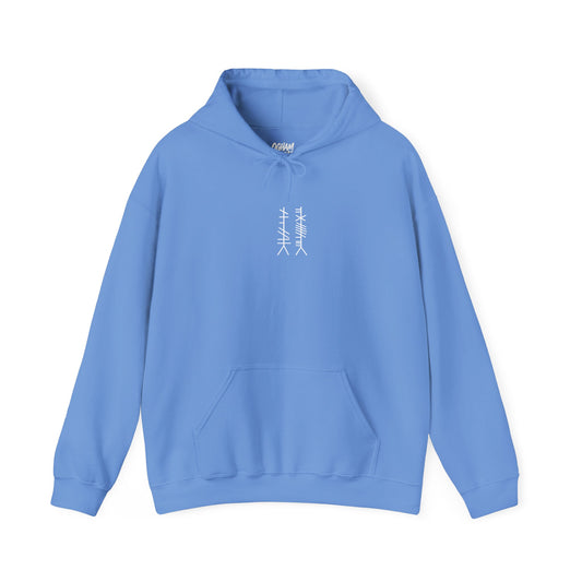 Ogham Thread Casual Hoodie — Streetwear Graphic