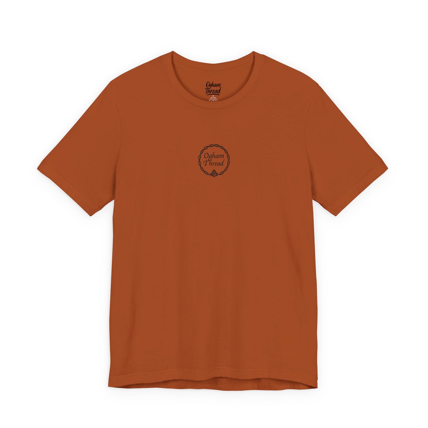 Ogham Thread Embroidered Patch Signature Tee
