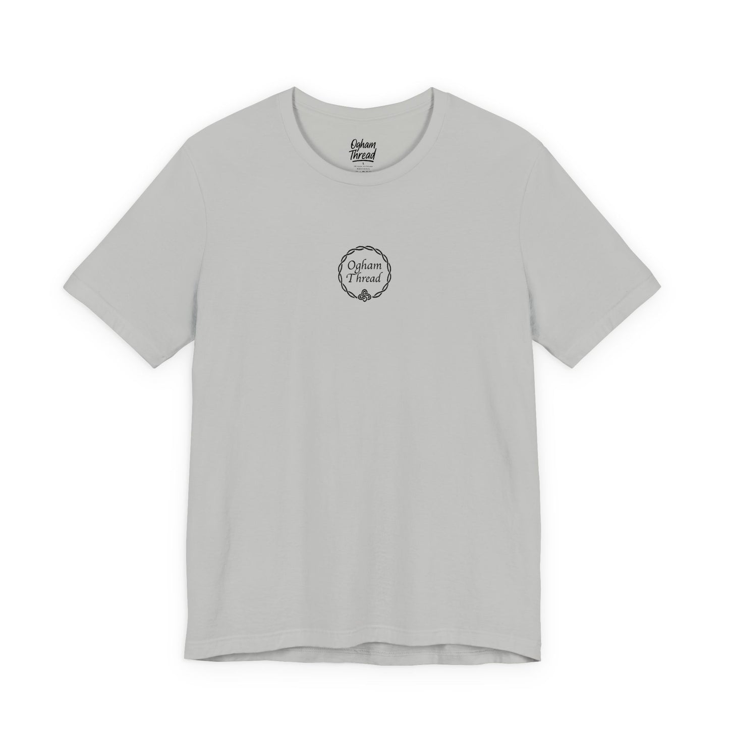 Ogham Thread Embroidered Patch Signature Tee