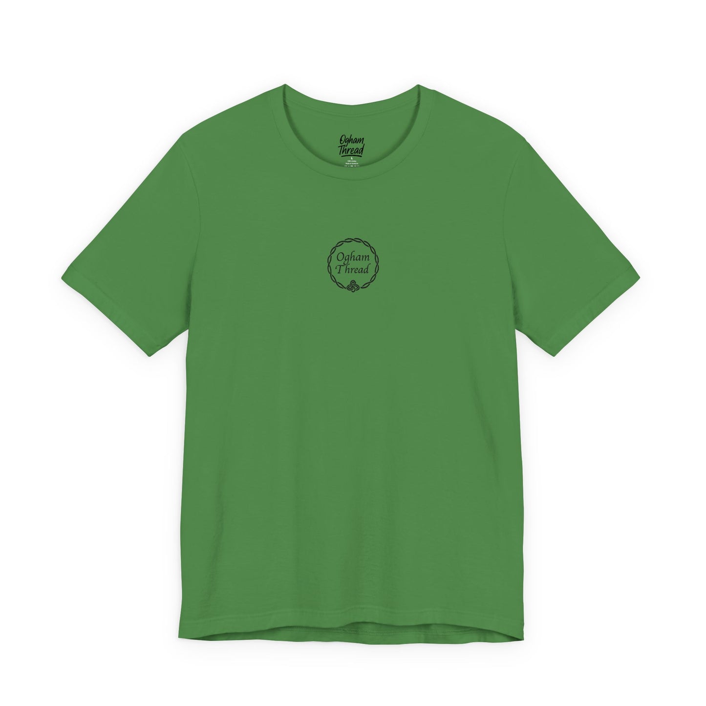 Ogham Thread Embroidered Patch Signature Tee