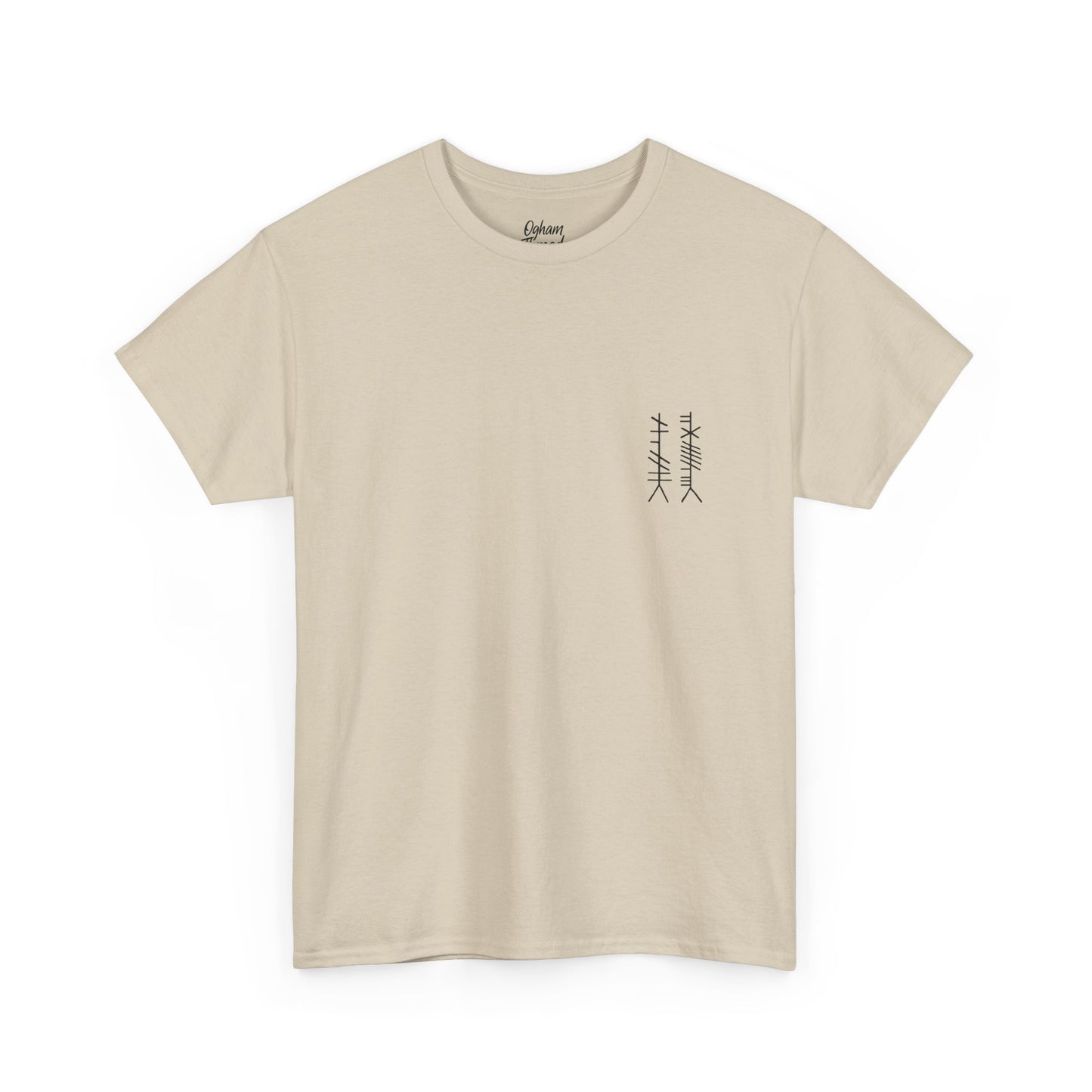Hawthorn Tree Ogham T Shirt May 13th - Jun 9th